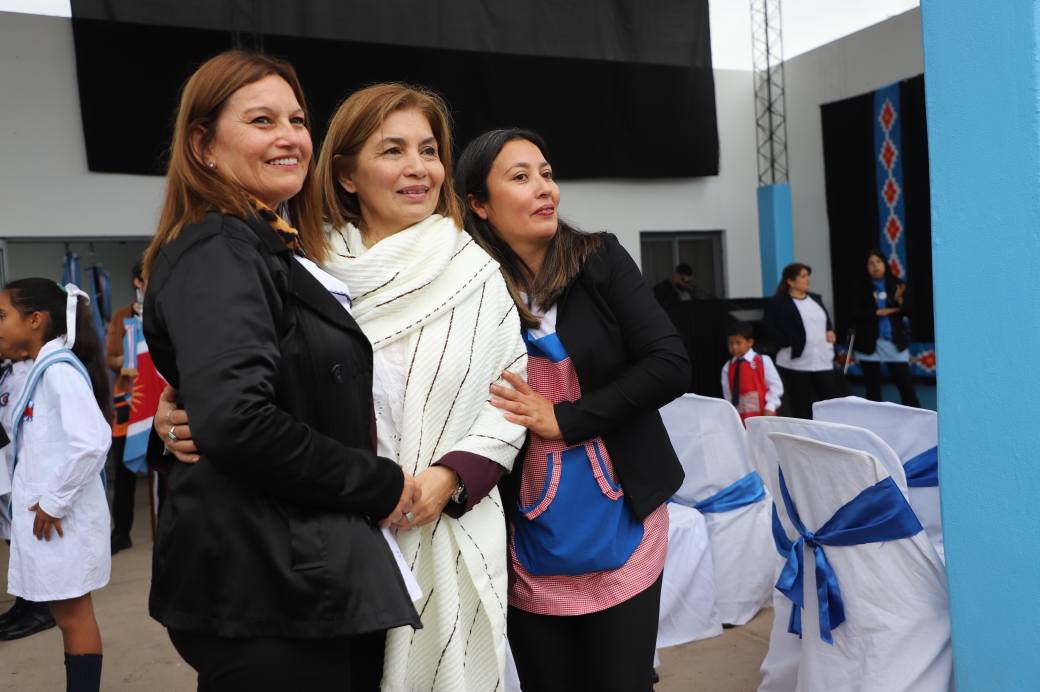 SANTIAGO DEL ESTERO:  LA INTENDENTE DE VILLA OJO DE AGUA PARTICIPÓ DE LA INAUGURACIÓN DE OBRAS EN EL CERRITO.