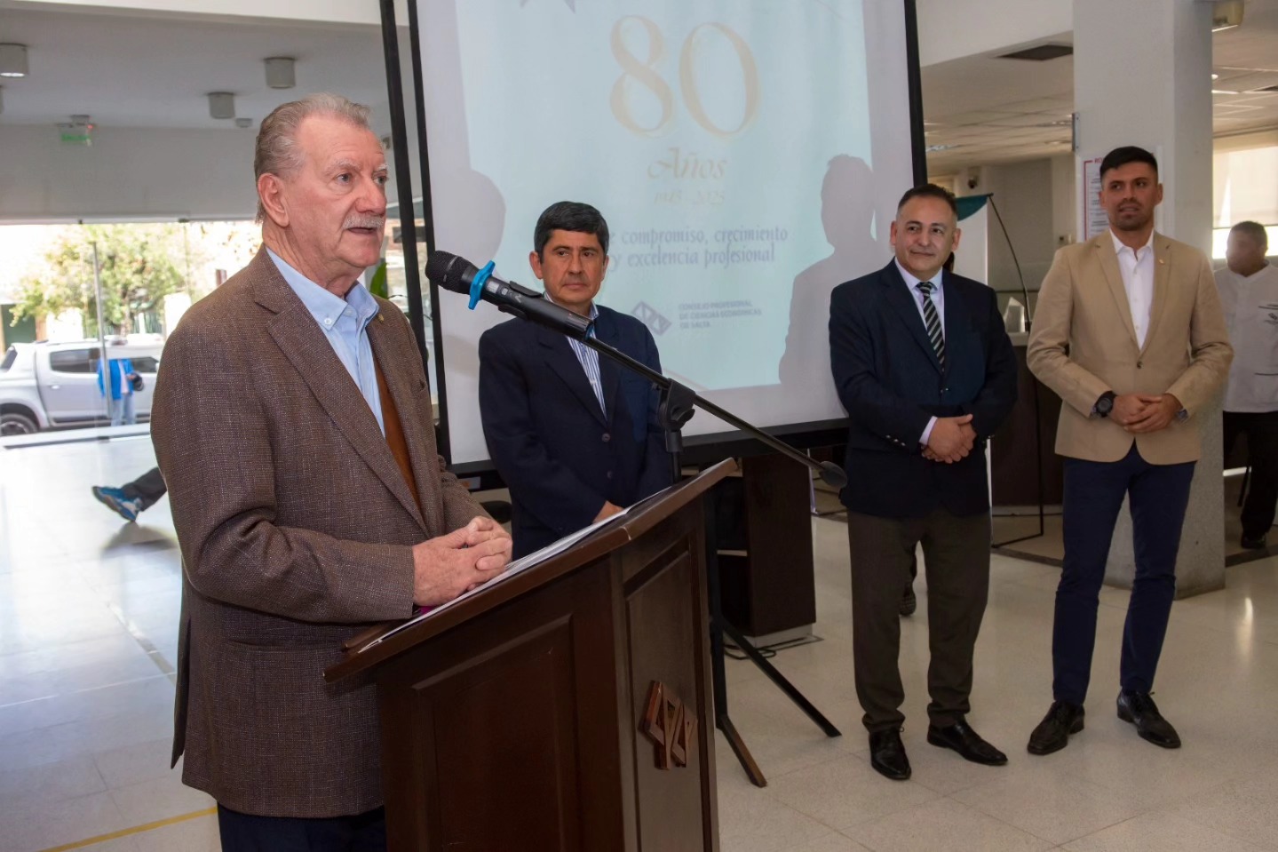 SALTA: Vicegobernador Antonio Maroco destacó la importancia del Consejo Profesional de Ciencias Económicas en su 80° aniversario