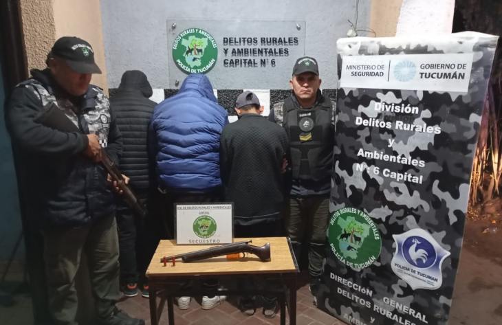 TUCUMAN: Sorprenden a tres hombres con un arma de fuego adulterada y operativa