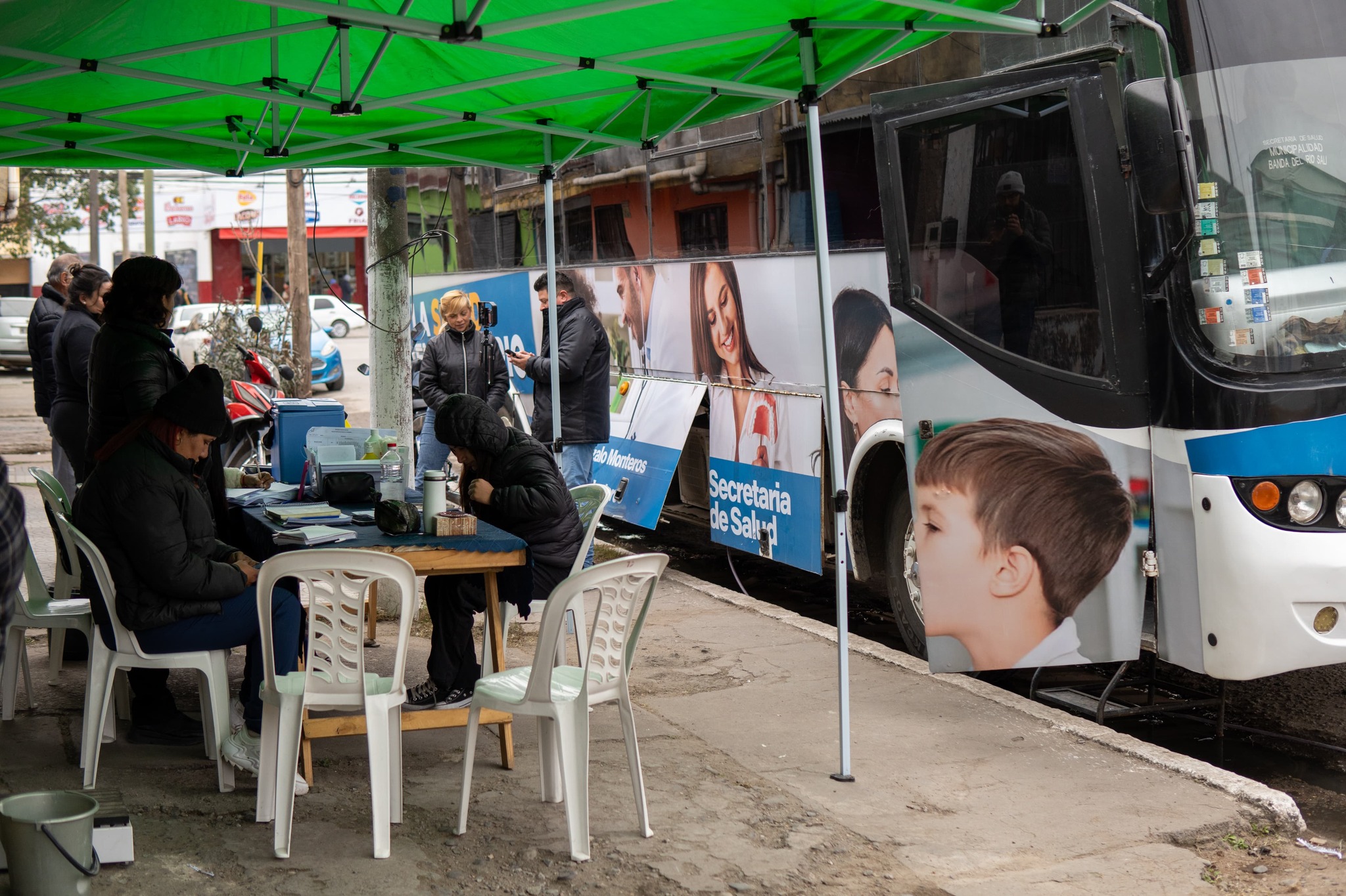 TUCUMAN: Servicios Municipales Cercanos al Vecino: ANSES Móvil y "La Salud en tu Barrio" en Banda del Río Salí